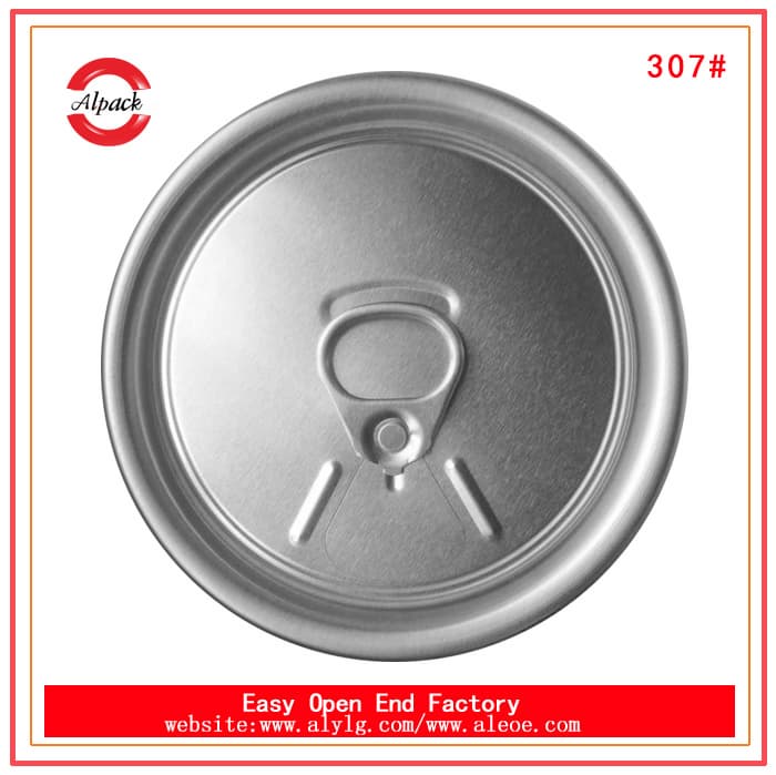 307 RPT aluminum beverage can easy open end  supplier